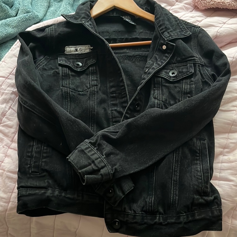 Kiki’s delivery service black jean jacket